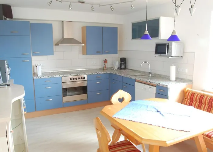 Wohnung mit Kamin Terrasse und Grill in der Nähe von Nürnberg